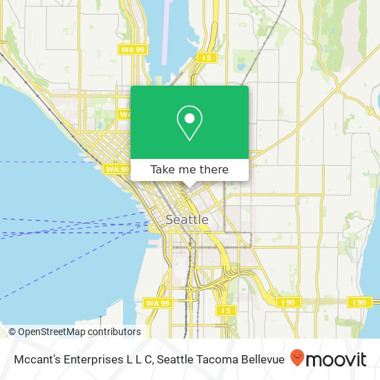 Mccant's Enterprises L L C map