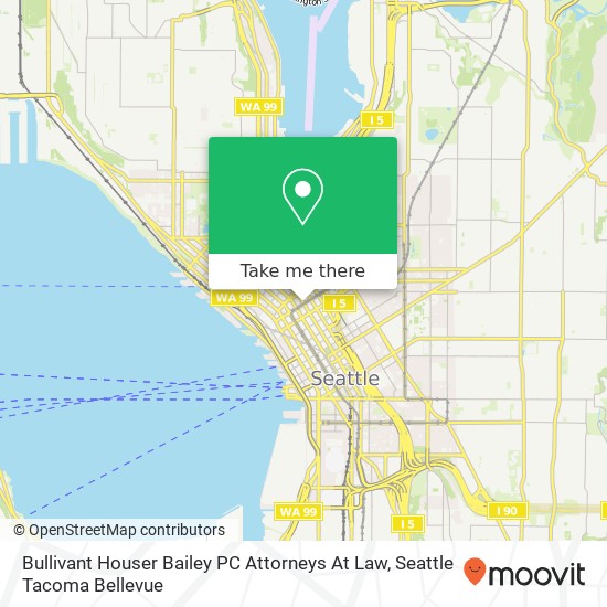 Bullivant Houser Bailey PC Attorneys At Law map