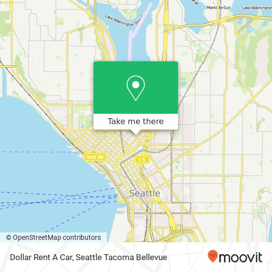 Dollar Rent A Car map