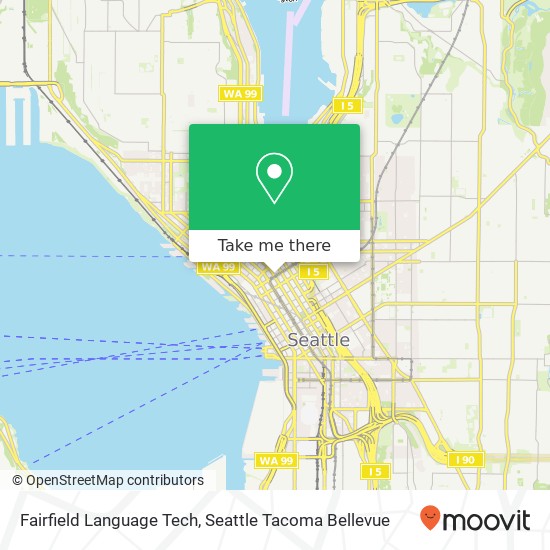 Mapa de Fairfield Language Tech