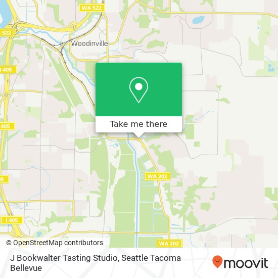 J Bookwalter Tasting Studio map