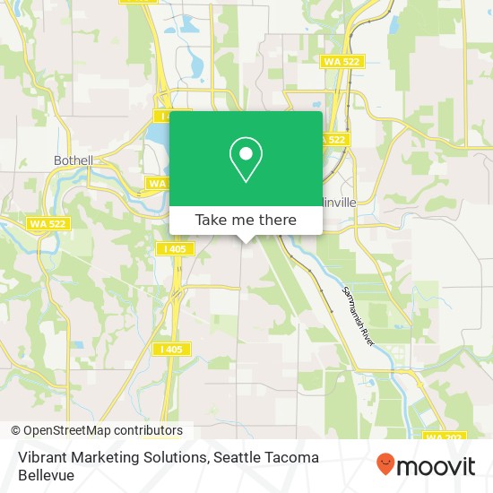 Vibrant Marketing Solutions map