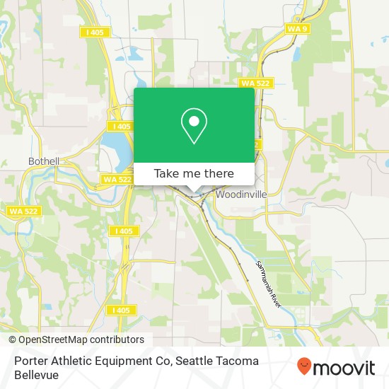 Porter Athletic Equipment Co map