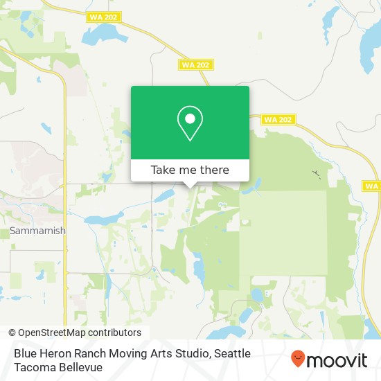 Blue Heron Ranch Moving Arts Studio map