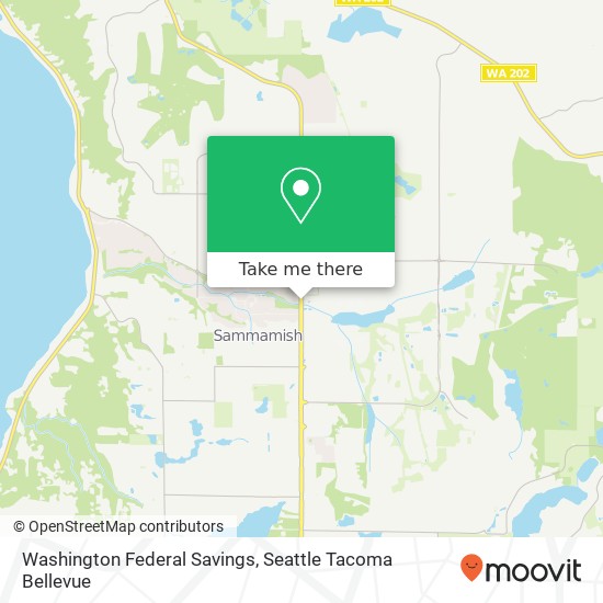 Mapa de Washington Federal Savings