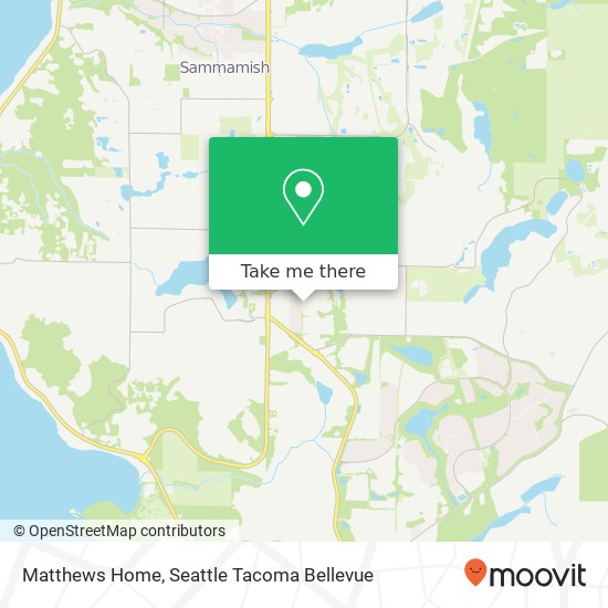 Matthews Home map