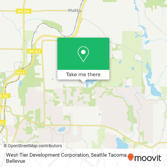 West-Tier Development Corporation map