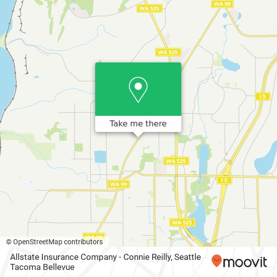 Allstate Insurance Company - Connie Reilly map