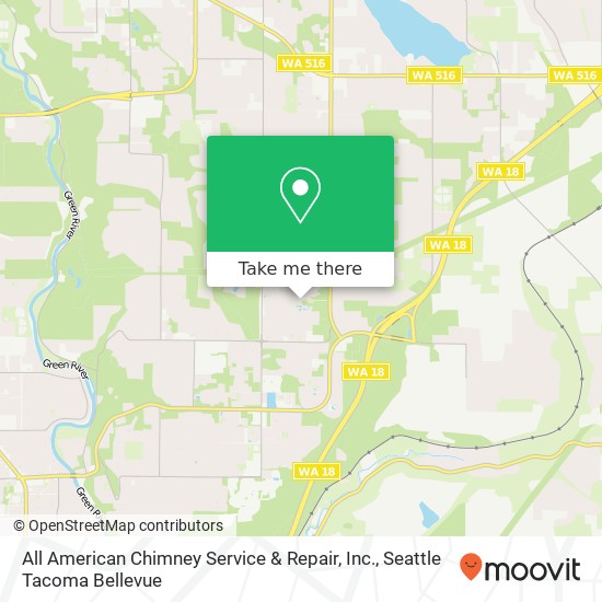 All American Chimney Service & Repair, Inc. map