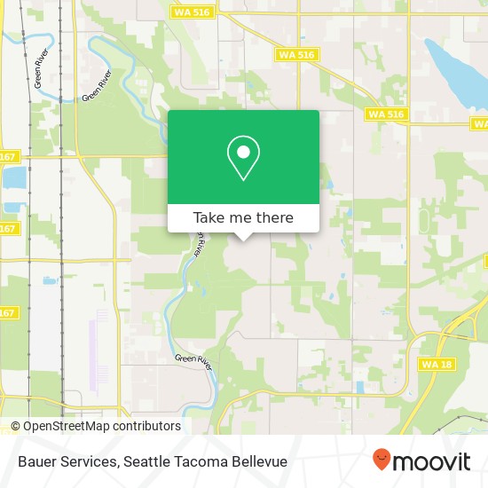 Bauer Services map