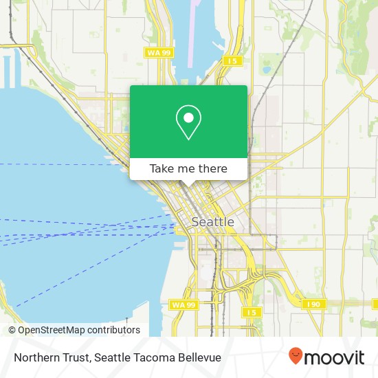 Mapa de Northern Trust