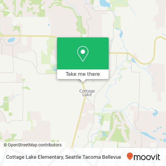 Cottage Lake Elementary map