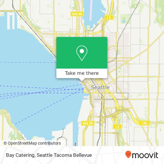 Bay Catering map