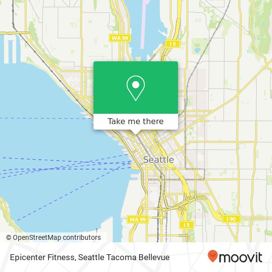 Mapa de Epicenter Fitness