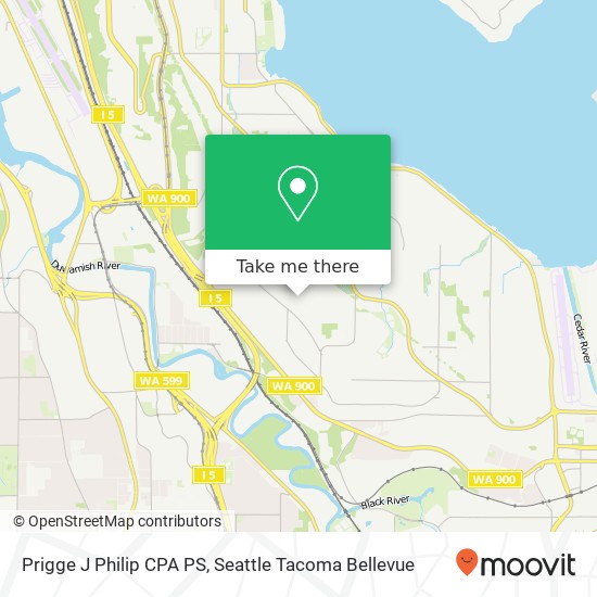 Prigge J Philip CPA PS map