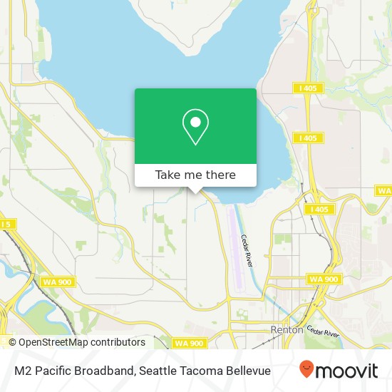 M2 Pacific Broadband map