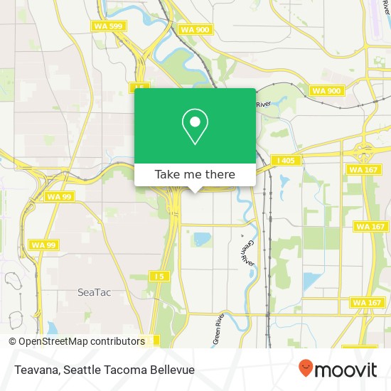 Teavana map