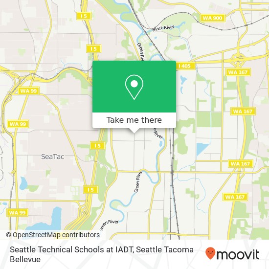 Mapa de Seattle Technical Schools at IADT