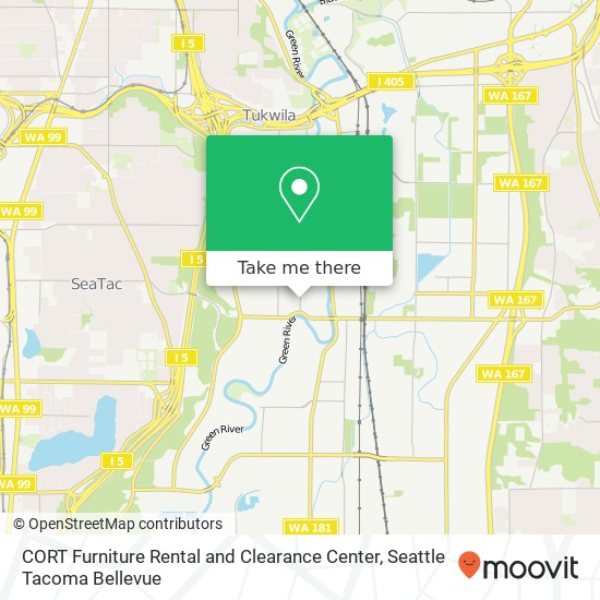 CORT Furniture Rental and Clearance Center map