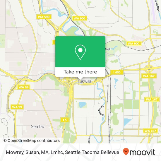 Mapa de Mowrey, Susan, MA, Lmhc