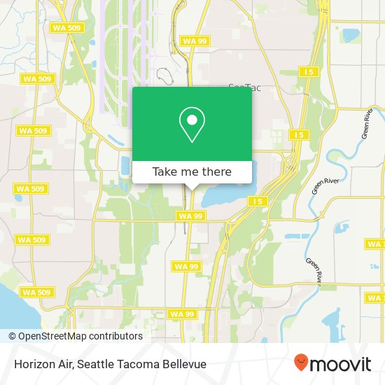 Horizon Air map