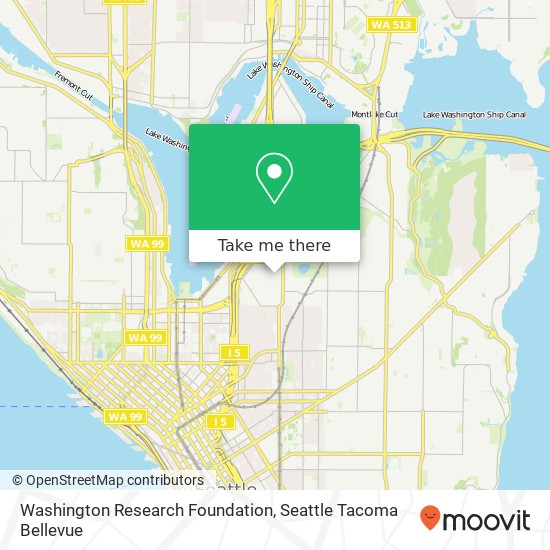 Washington Research Foundation map