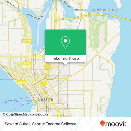 Seward Suites map