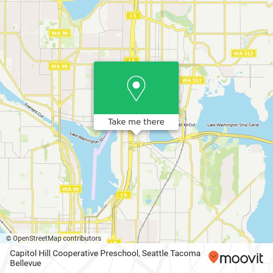 Capitol Hill Cooperative Preschool map