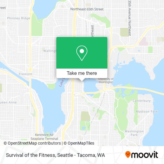 Survival of the Fitness map