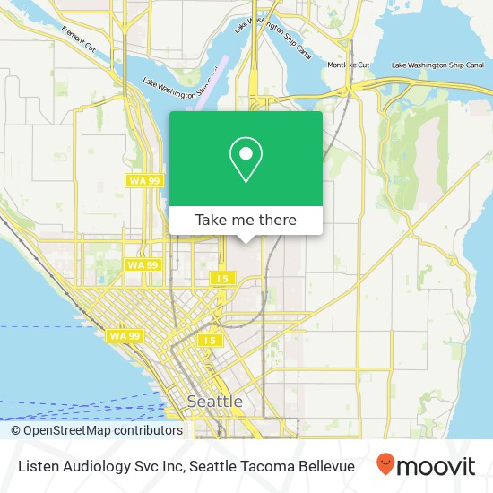 Listen Audiology Svc Inc map