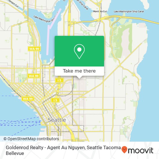 Goldenrod Realty - Agent Au Nguyen map