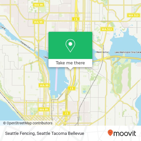 Seattle Fencing map