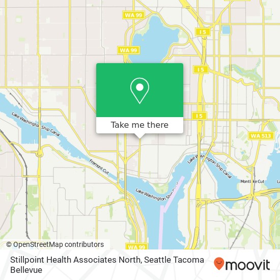 Mapa de Stillpoint Health Associates North