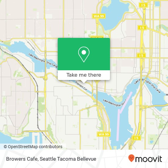 Mapa de Browers Cafe
