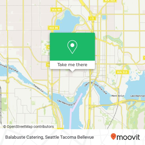 Balabuste Catering map