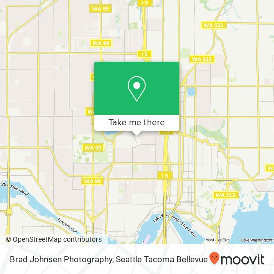 Brad Johnsen Photography map