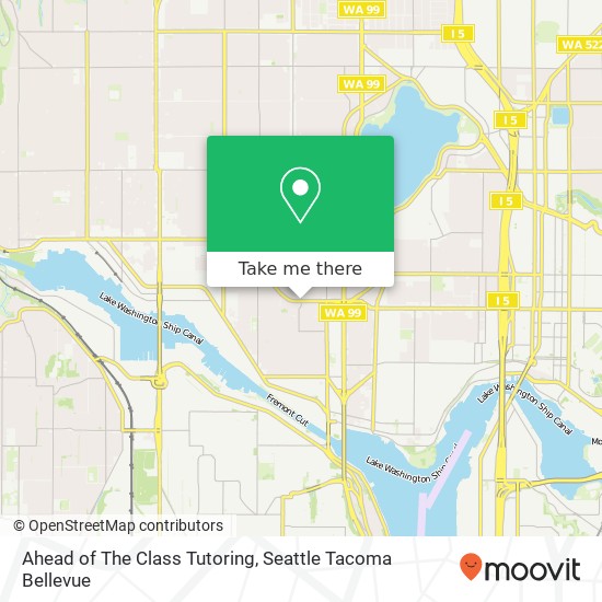 Ahead of The Class Tutoring map
