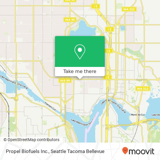 Mapa de Propel Biofuels Inc.