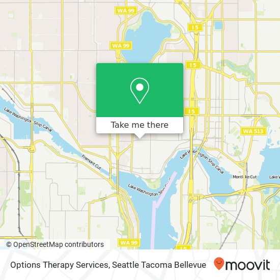 Mapa de Options Therapy Services