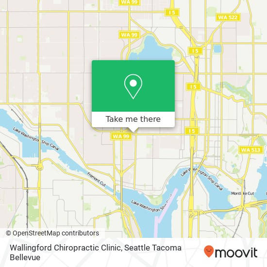 Wallingford Chiropractic Clinic map