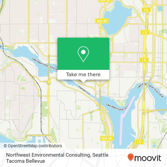 Mapa de Northwest Environmental Consulting