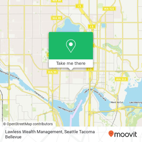 Mapa de Lawless Wealth Management