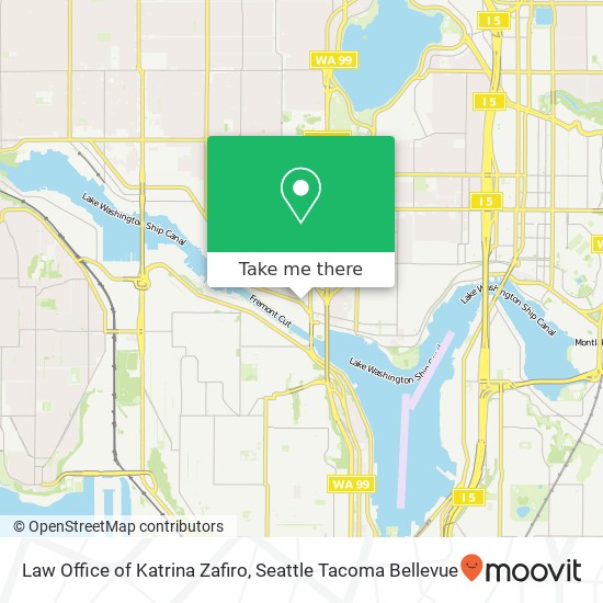 Law Office of Katrina Zafiro map