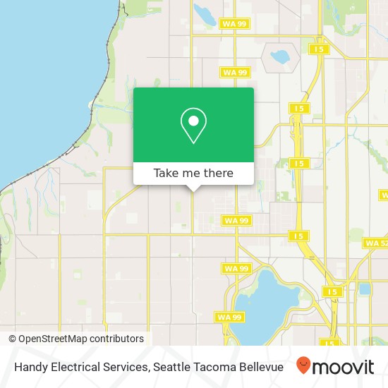 Handy Electrical Services map