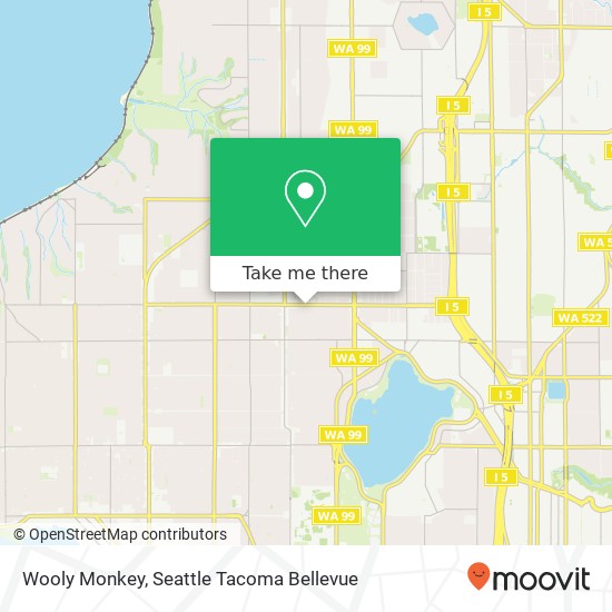 Mapa de Wooly Monkey