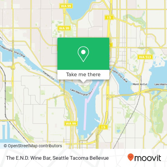 Mapa de The E.N.D. Wine Bar