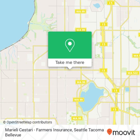 Mapa de Marieli Cestari - Farmers Insurance
