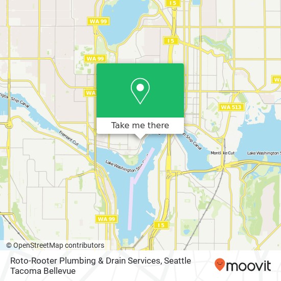 Mapa de Roto-Rooter Plumbing & Drain Services