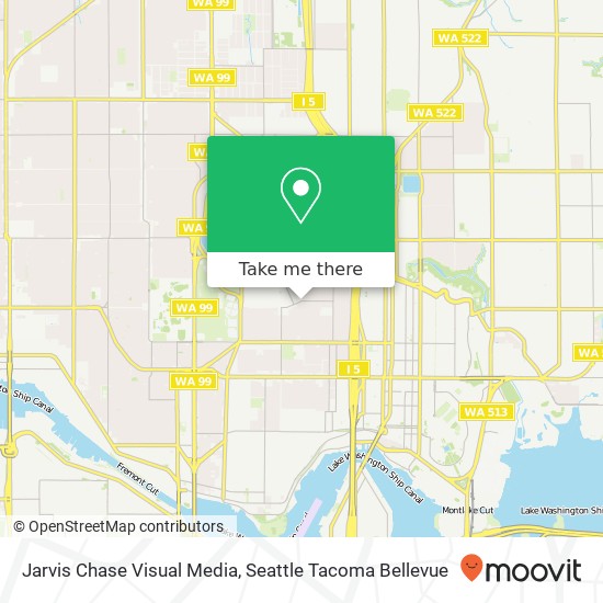 Mapa de Jarvis Chase Visual Media