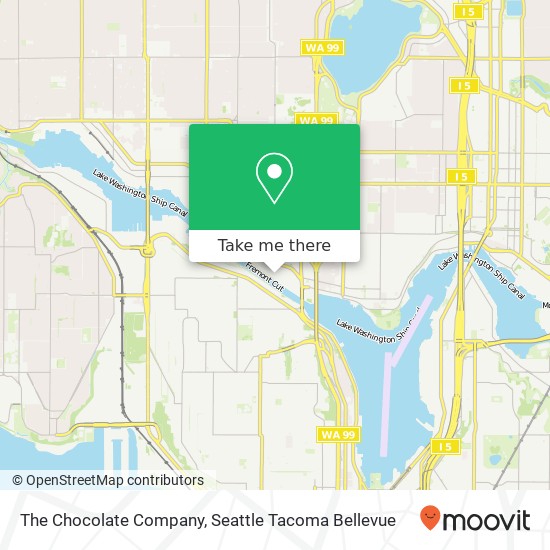 The Chocolate Company map